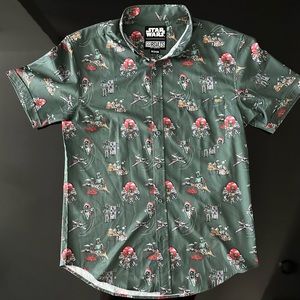 Boba Fett kunuflex RSVLTS button up shirt